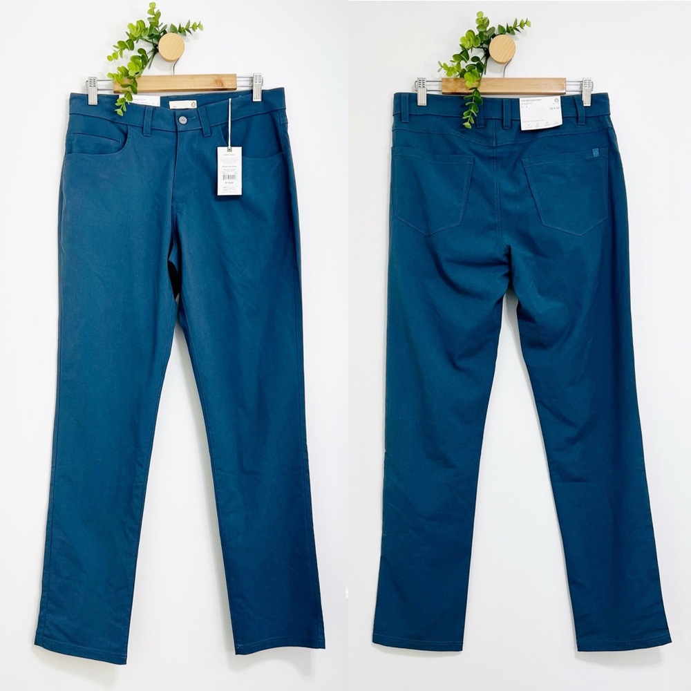 Tasc NWT Blue The Motion Straight Fit Comfort Pants